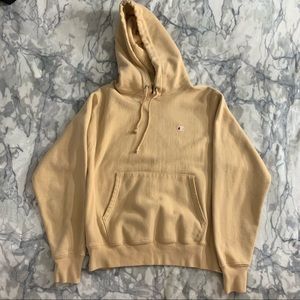 Peach champion reverse weave hoodie